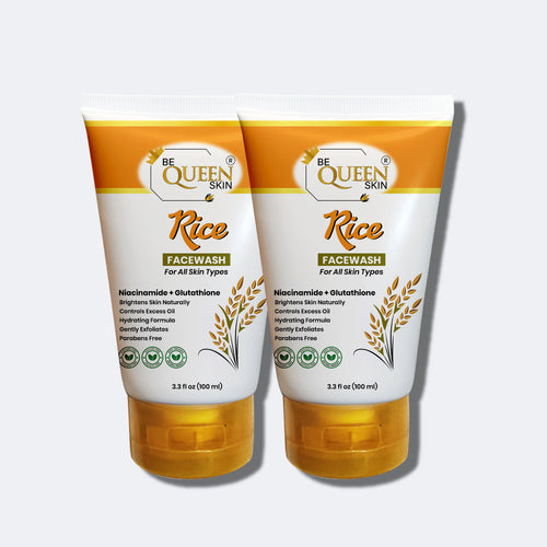 Rice Facewash for Glowing skin Combo (2Pack)